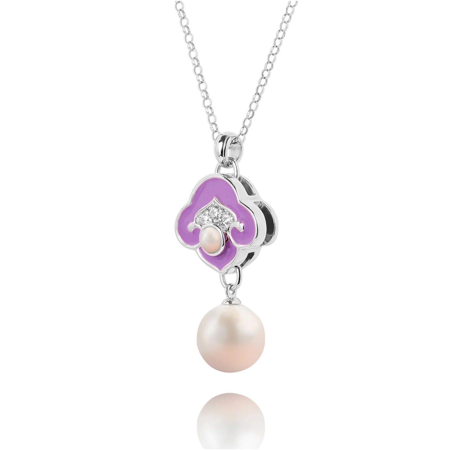 Heavenly Cloud Necklace-Purple