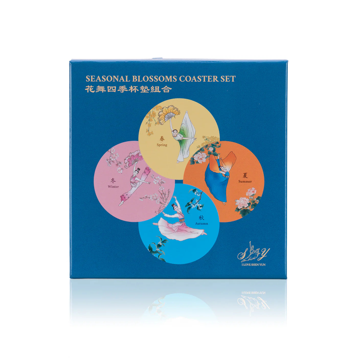 Seasonal Blossoms Coasters