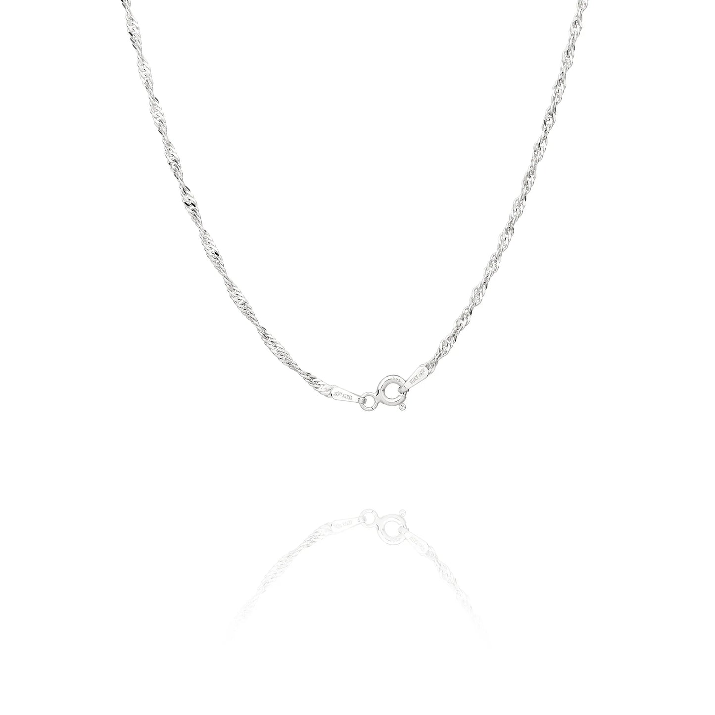 Singapore Chain-Silver 18"