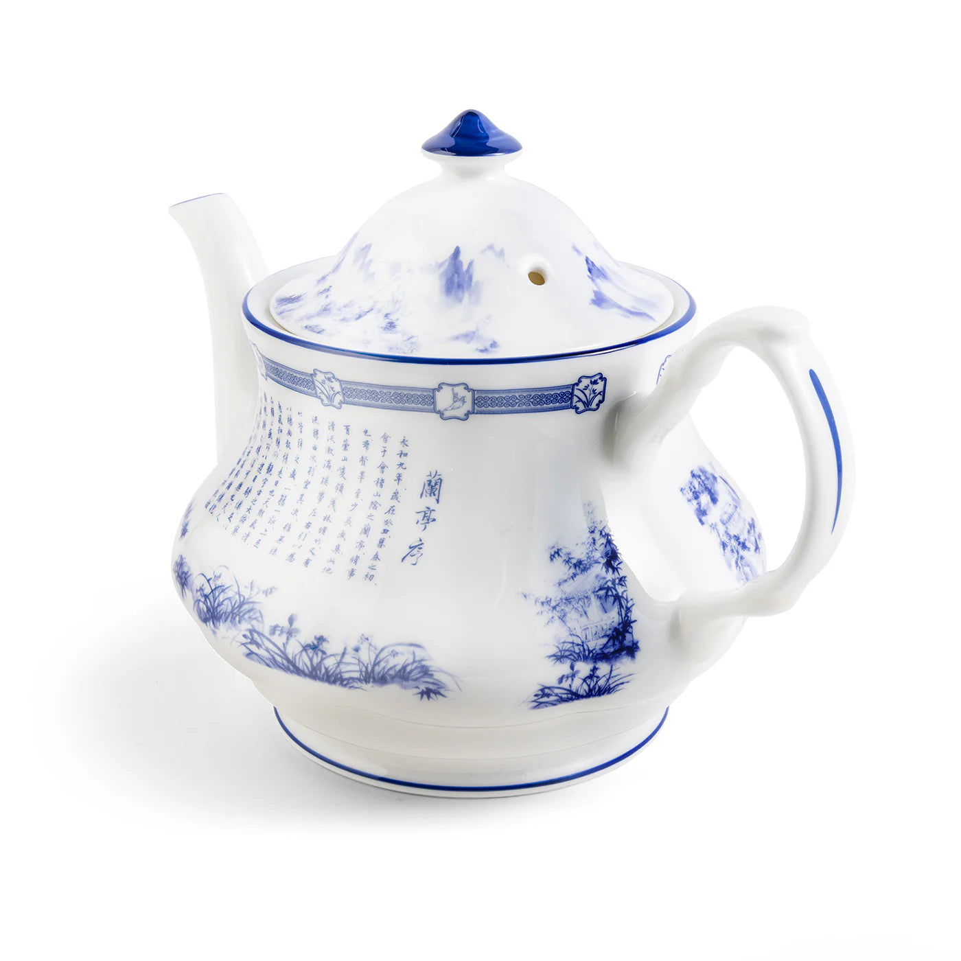 Poets of the Orchid Pavilion Teapot - 1000ml
