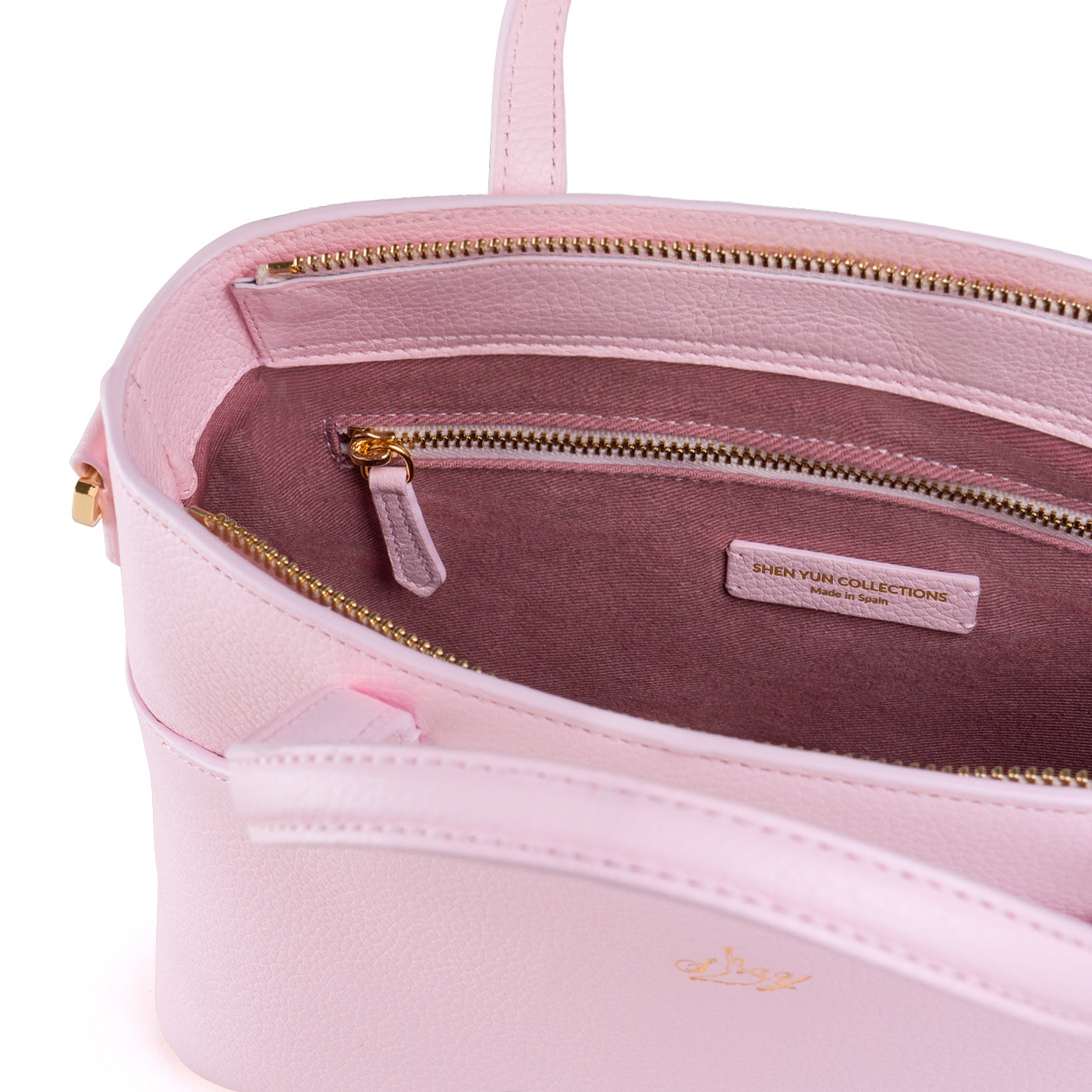 Tang Dynasty Grace Cross - Body - Bag - Blush-Pink - zipper | Shen Yun Shop