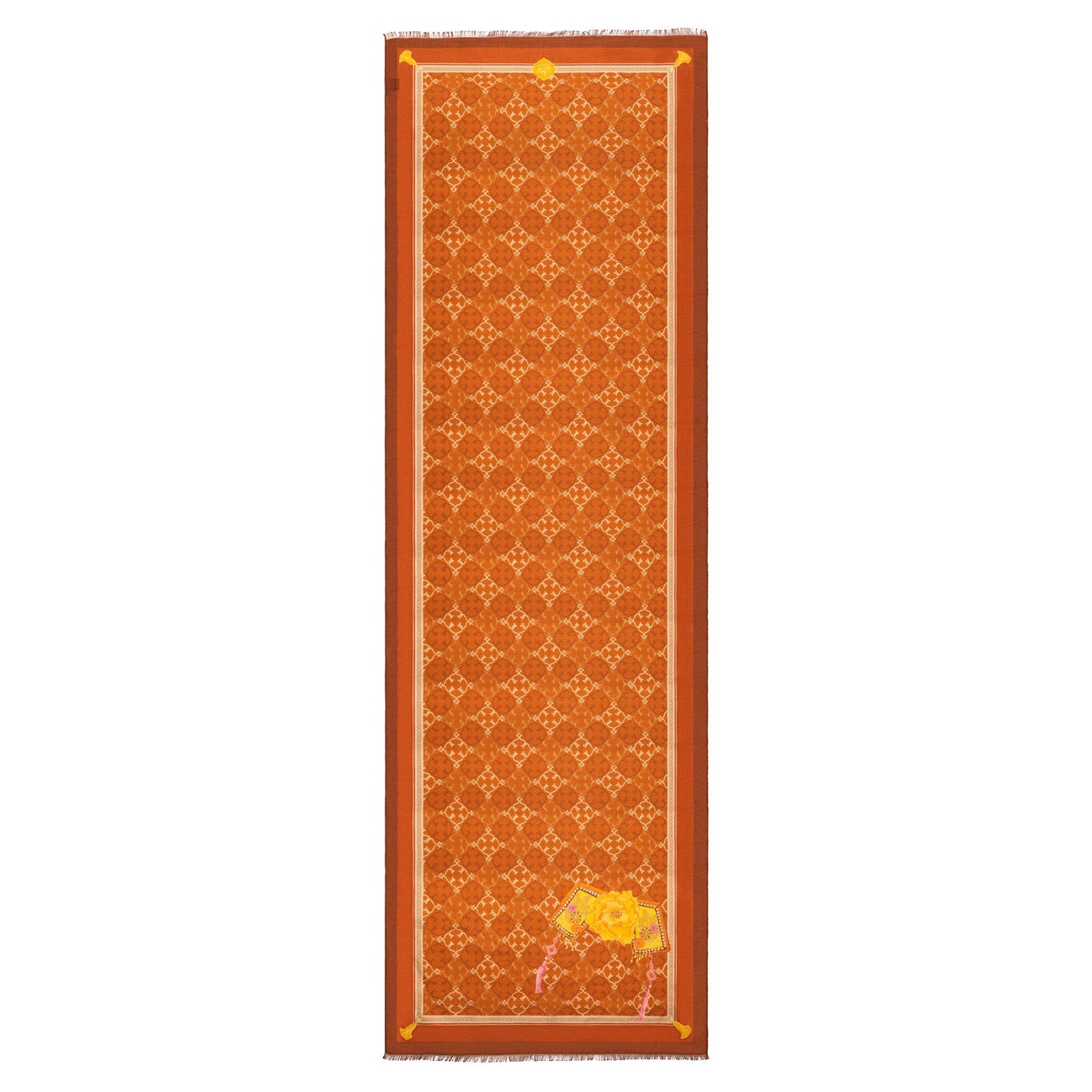 Manchurian Elegance Long Scarf Bronze Image 1 | Shen Yun Shop 