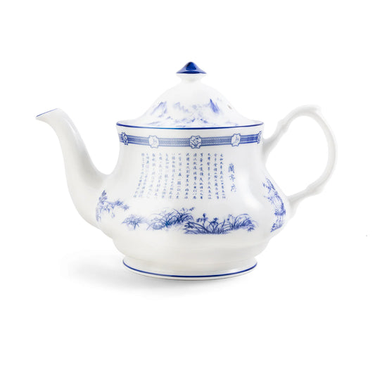 Poets of the Orchid Pavilion Teapot - 1000ml