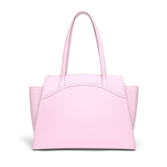 Tang Dynasty Grace Tote Bag Blush Pink Front View  | Shen Yun Shop