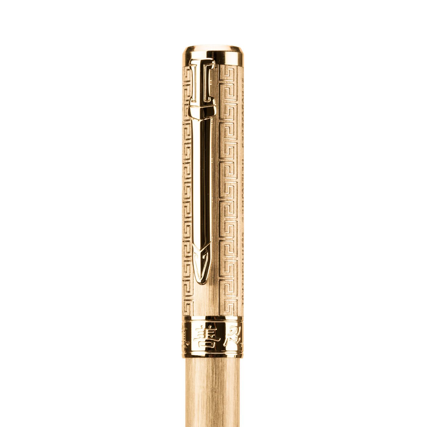 Zhen Shan Ren Wondrous Pen Classic Gold Face Left | Shen Yun Shop